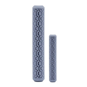 2 rodillos textura ONDAS PEQUEÑAS para accesorios de arcilla, pendientes hechos a mano DIY Joyería Artesanal, Modelado a Mano